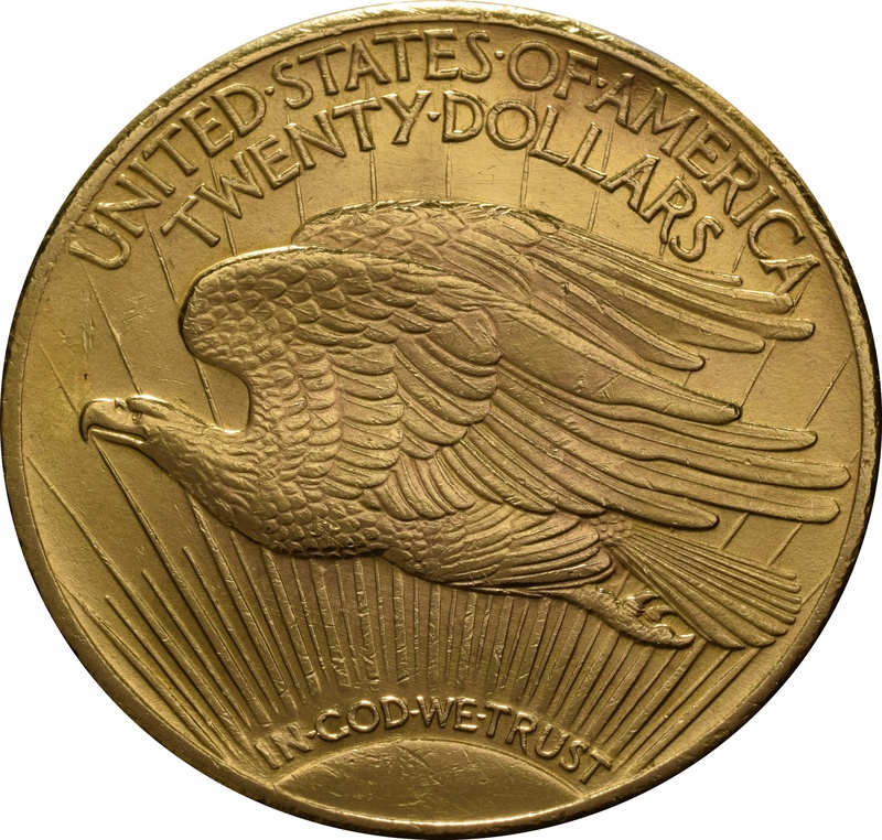 1930 $20 Double Eagle St Gaudens Head Gold Coin San Francisco