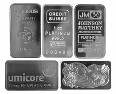 1 troy ounce platinabaren