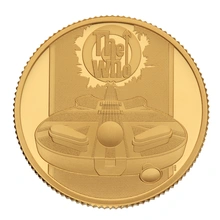 2021 1/4 Ons Music Legends - The Who Proof Gouden Munt In doos