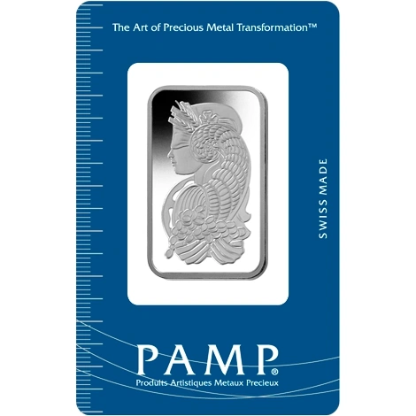 1 troy ounce platinabaar PAMP
