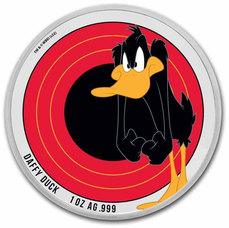 2022 Daffy Duck Samoa 1oz Silver Coin