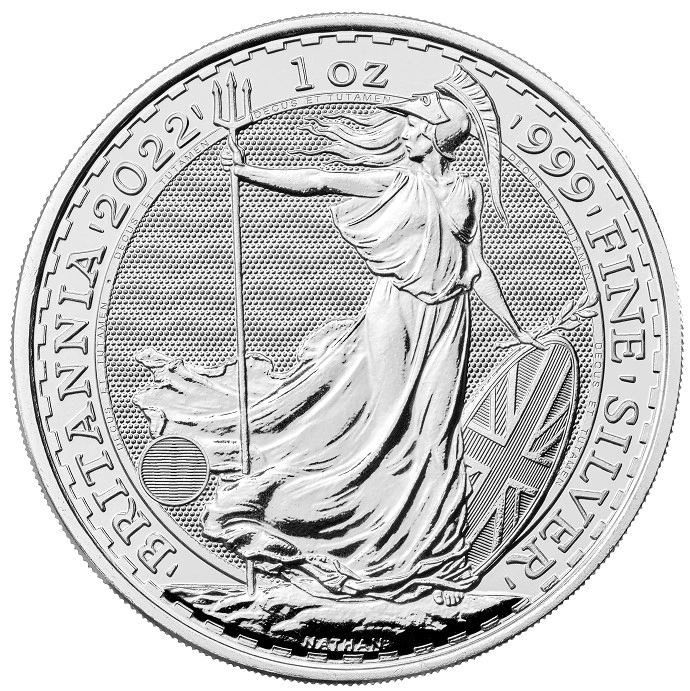 2022 Britannia 1 troy ounce Zilveren Munt