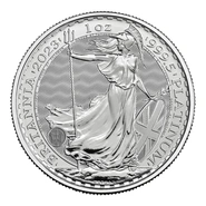 2023 1 Ons Platina Britannia Munt