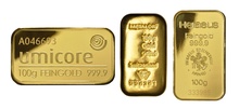 100 gram goudbaar - Tweedehands