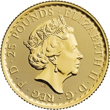 1/4 troy ounce gouden Britannia munt - 2021