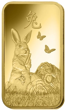 PAMP 2023 Year of the Rabbit 5g Goudbaar