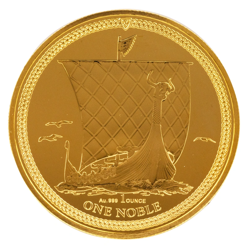 2024 Eiland Man Nobele Gouden Munt 1oz