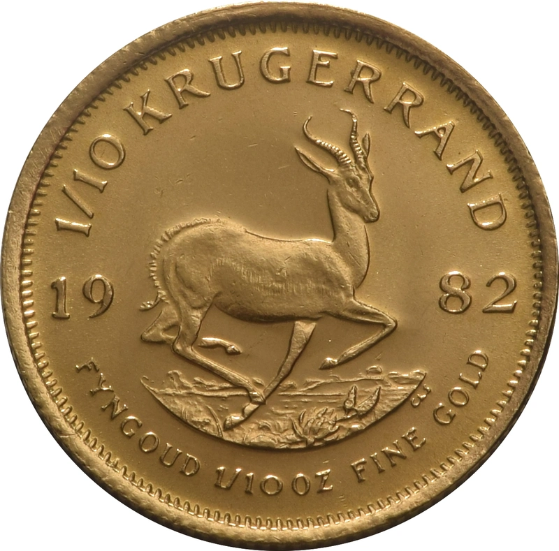 1982 Tenth Ounce Krugerrand