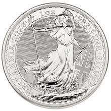 2023 Britannia 1 Ons Queen Elizabeth II Zilver Munt