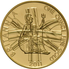 Specifieke Jaar Gouden Britannias 1 Ons