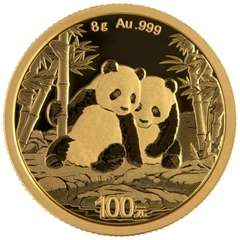 2026 8 gram gouden Panda munt