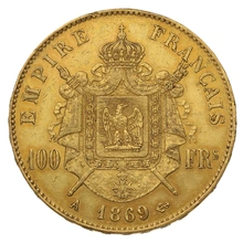 100 Franse Francs - Laureate Head