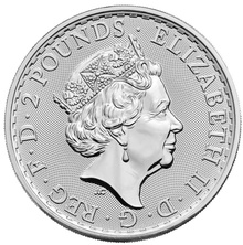 2022 Britannia 1 troy ounce Zilveren Munt
