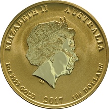 1oz Perth Mint Year of the Rooster 2017 Gold Coin