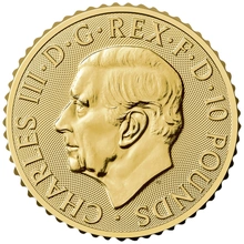 2025 1/10 Ons Gouden Britannia Munt