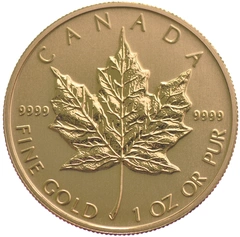 1 troy ounce gouden Maple Leaf munt beste waarde