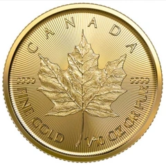 2023 1/10 troy ounce gouden Maple Leaf munt