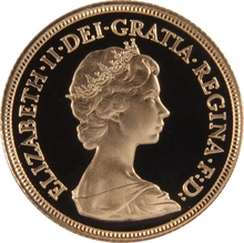 Gold Proof 1980 Sovereign Boxed