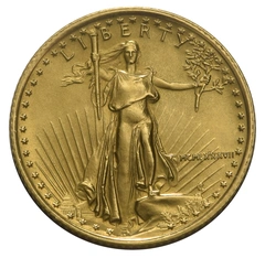 1987 1/10 troy ounce gouden American Eagle munt