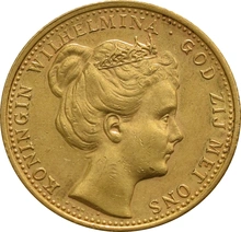 Gouden Tientje 1898 (kroningstientje)