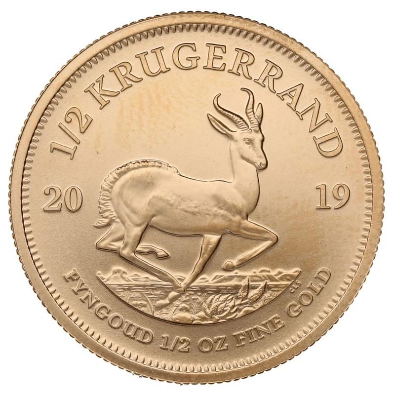 1/2 troy ounce gouden Krugerrand munt - 2019