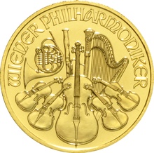 2017 Quarter Ounce Gold Austrian Philharmonic