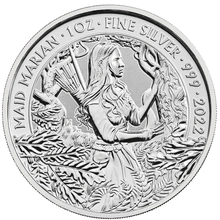2022 Maid Marian Myths & Legends 1 Ons Zilveren Munt