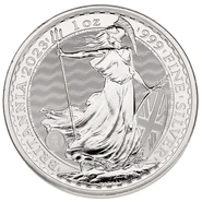 2023 Britannia 1 Ons Queen Elizabeth II Zilver Munt