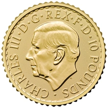 2026 1/10 troy ounce gouden Britannia munt