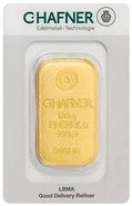 100g C. Hafner Gegoten Goudbaar