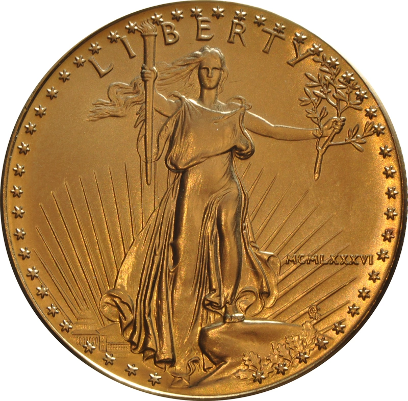 1986 1oz American Eagle Gold Coin