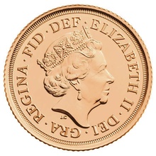 1/2 gouden Sovereign munt - 2019