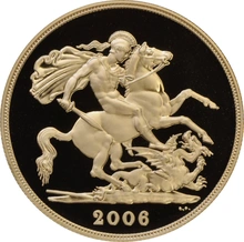 2006 Gold Proof Sovereign Four Coin Set