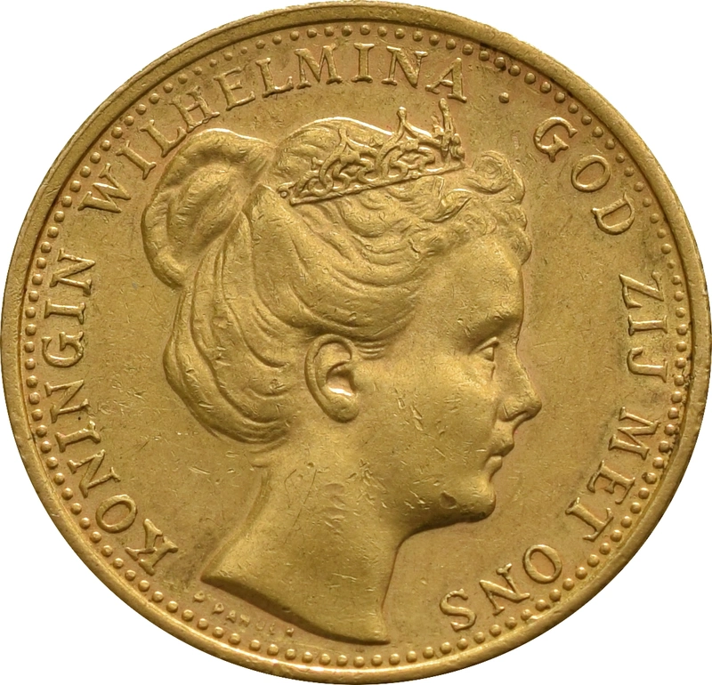 Gouden Tientje 1898 (kroningstientje)