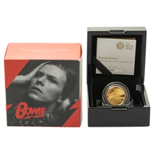 2020 1/4 Ons Music Legends - David Bowie Proof Gouden Munt in Doos