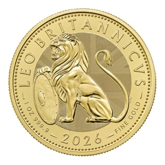 2026 1oz British Lion Gouden Munt