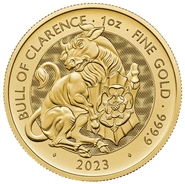 2023 Bull of Clarence - Tudor Beasts 1 Ons Gouden Munt