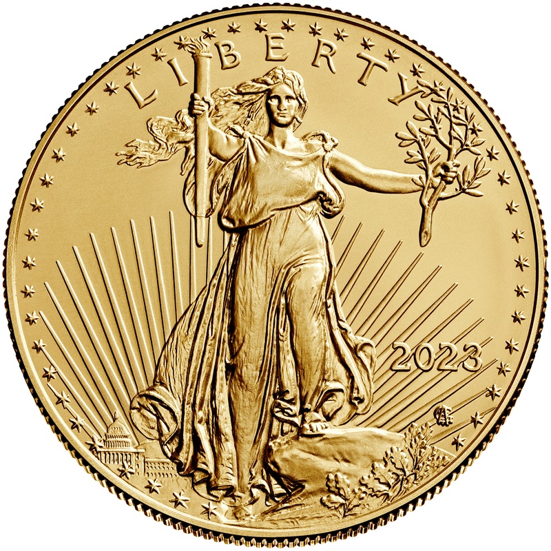 2023 1 Ons American Eagle Gouden Munt