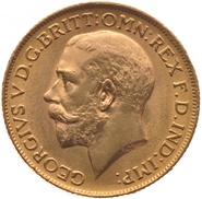 Sovereign - King George V Gouden Munt