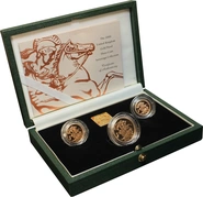 2000 Gold Proof Sovereign Three Coin Set