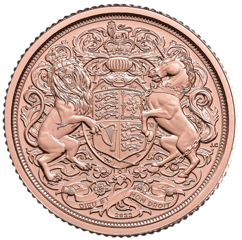 2022 Queen Elizabeth II Memorial Kwart Sovereign