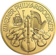 1/4 troy ounce gouden Philharmoniker munt - Beste waarde