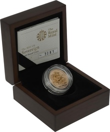 Gold Proof 2011 Sovereign Boxed