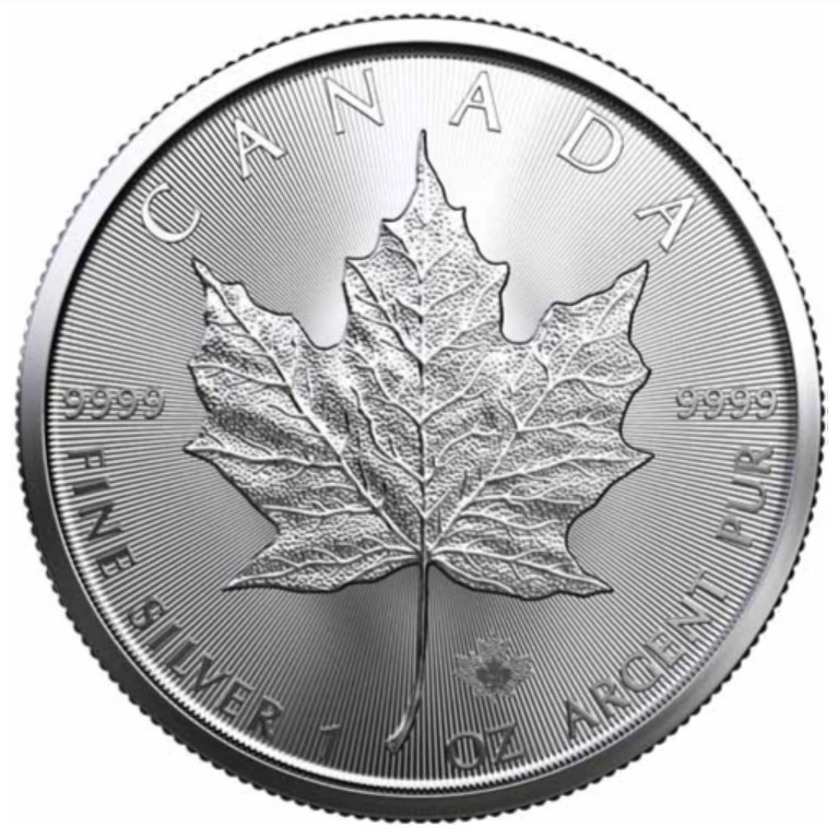 1oz Canadese Maple Zilveren Munt