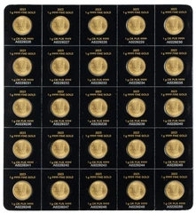 2023 25 x 1 gram gouden MapleGram munten