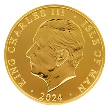 2024 Eiland Man Nobele Gouden Munt 1oz