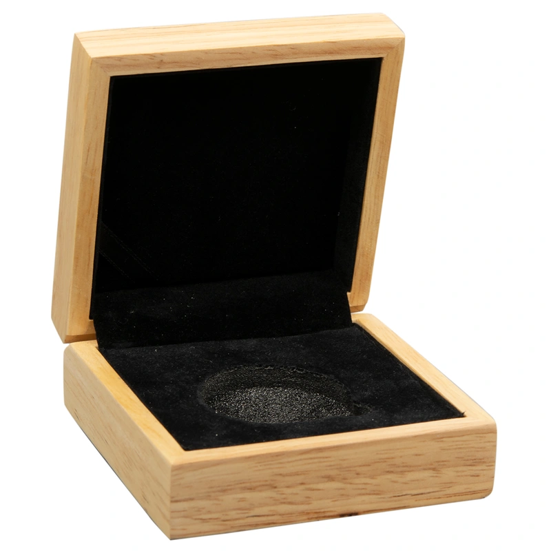Oak Gift Box - 1oz Silver Coin 38mm
