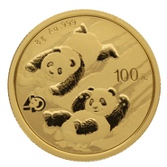 2022 8g Gouden Chinese Panda Munt