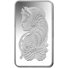5 troy ounce zilverbaar- PAMP Suisse