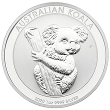 1 troy ounce zilveren Koala munt - 2020